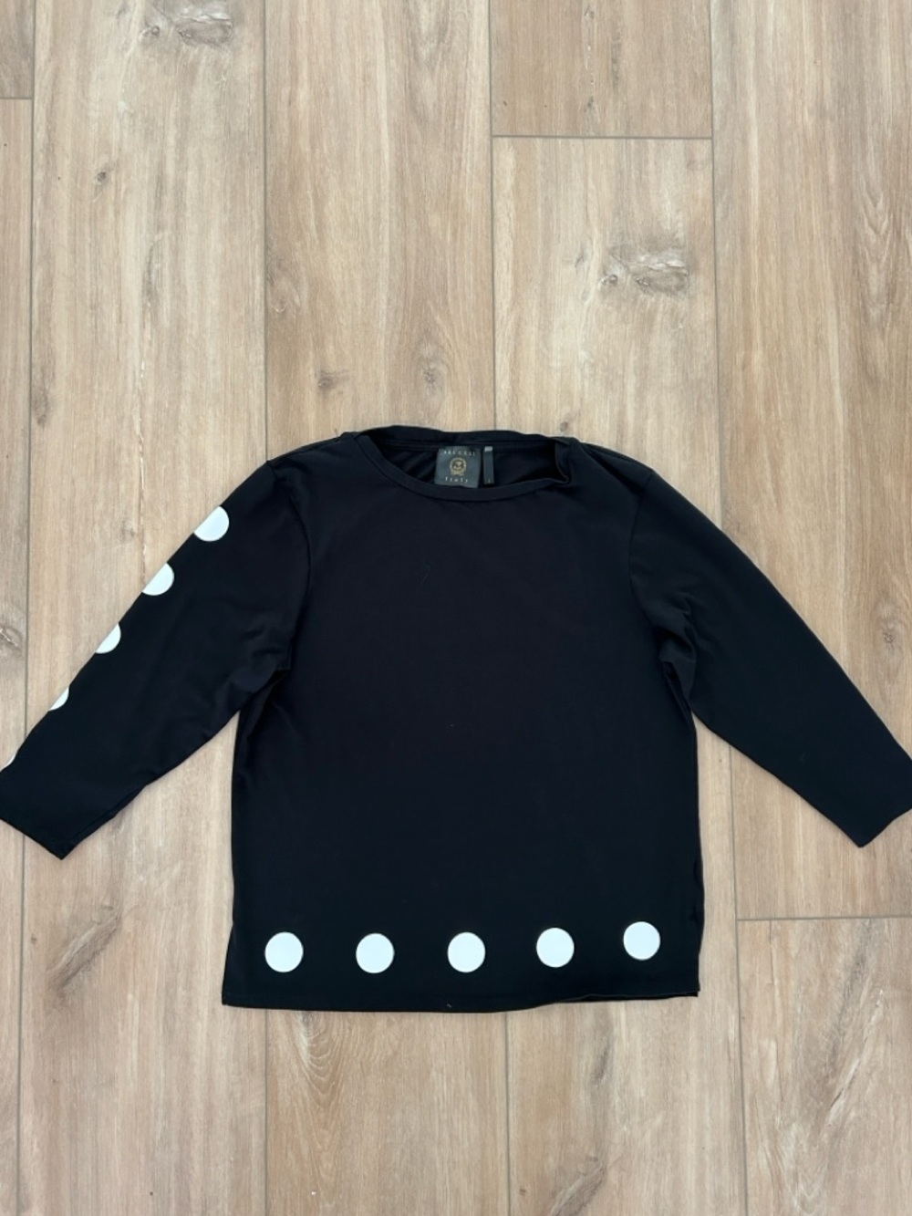 Like new - VECCELI ITALY Polkadot Top